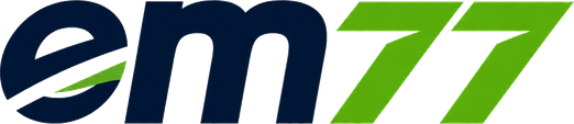 em77 Philippines online gaming platform logo
